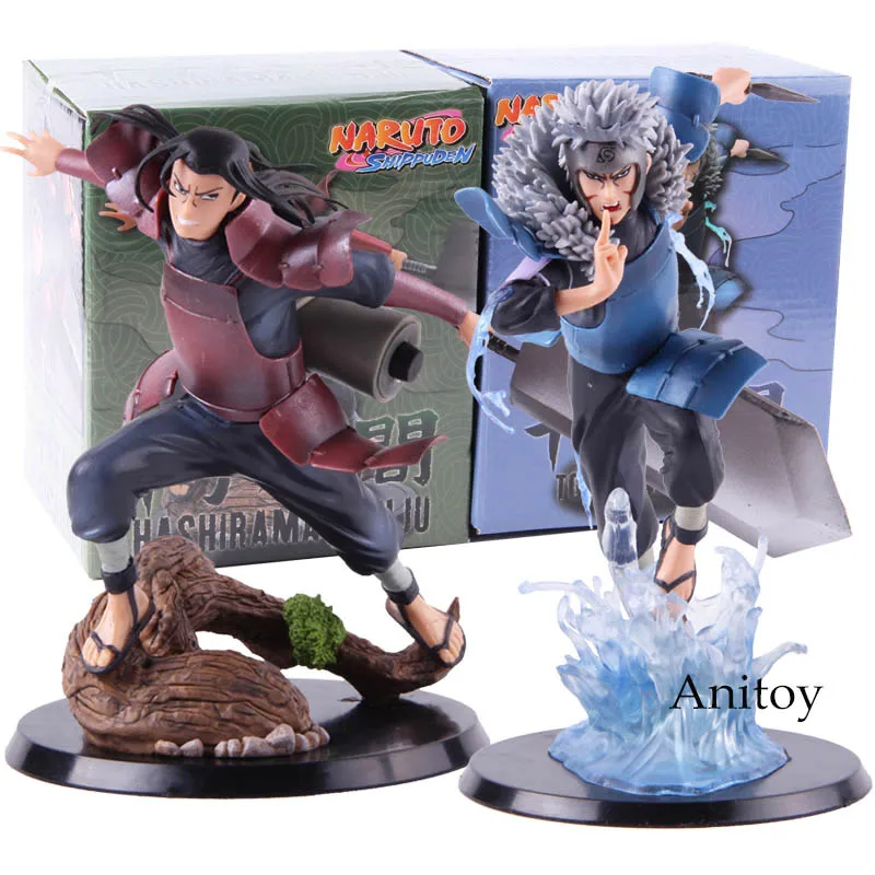 Горячая Игрушка Аниме Наруто Shippuden Hokage Hashirama Senju Tobirama Senju фигурка Коллекционная модель игрушки подарок