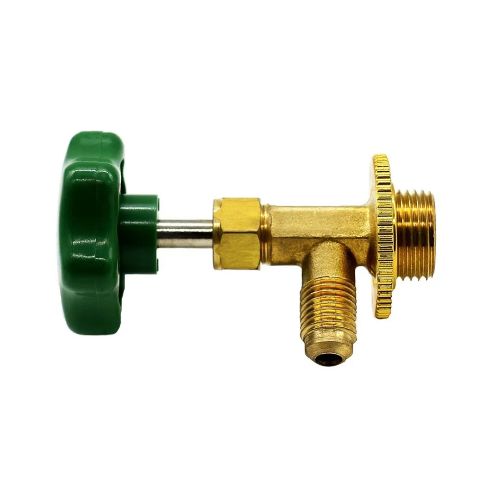 Высокое качество R12/R22/R600a/R410a A/C холодильные банки открывающийся клапан