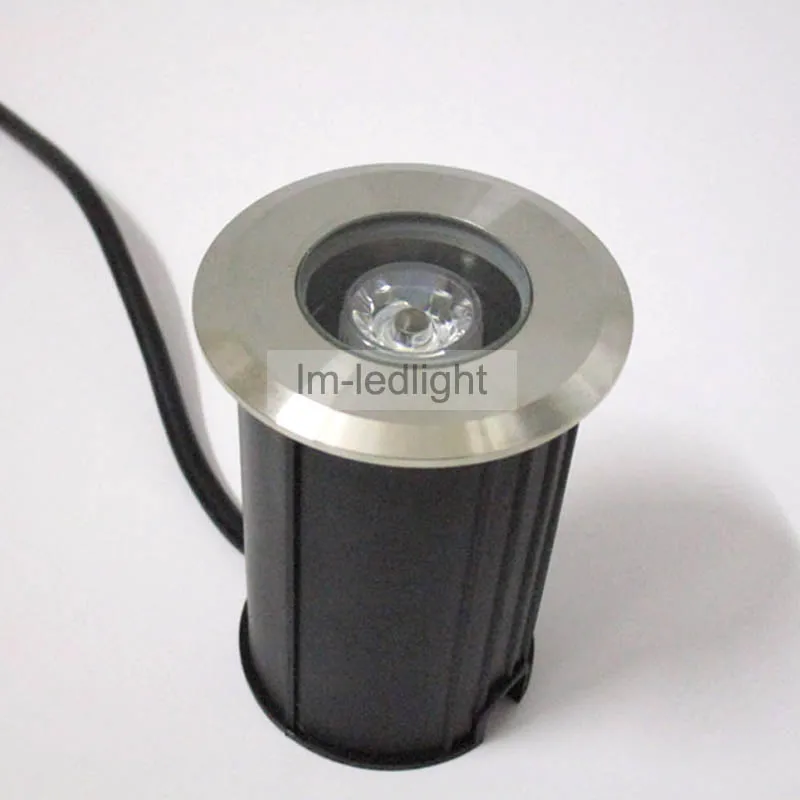 12V Наружное освещение лестницы 1W dia52mm IP68 inground огни Теплый/neture/холодный белый