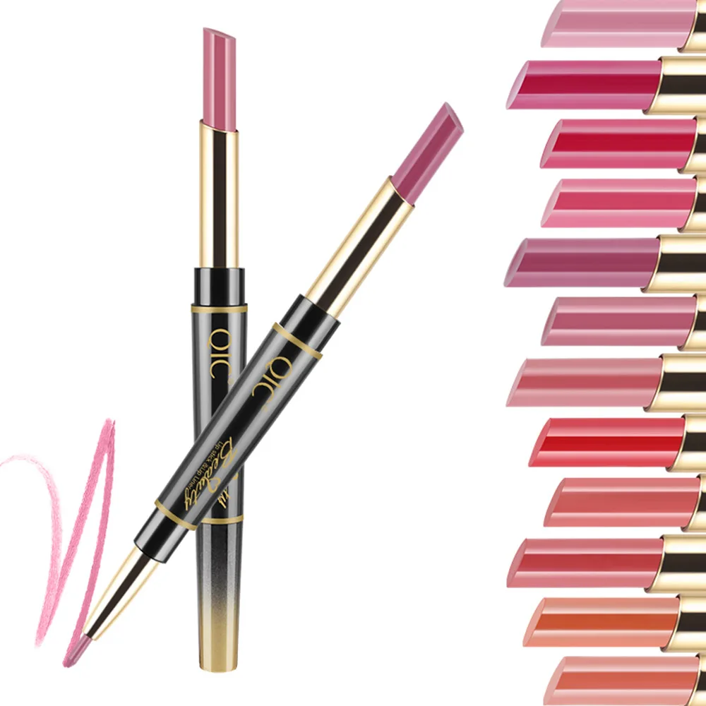 Двухсторонняя помада для макияжа подводка губ водостойкий стойкий ТИНТ