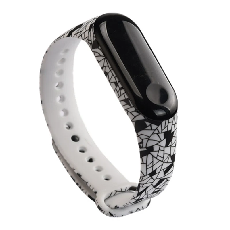 Цветной браслет Correa mi Band 3 4 для Xiao mi band mi 3 Pulseira Band, умный фитнес-трекер mi Store, спортивный ремешок для часов