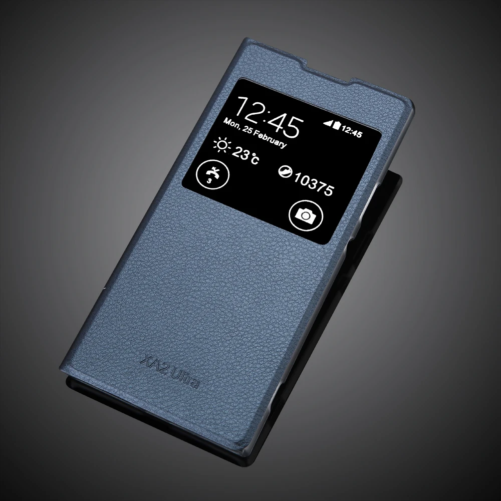 Новинка чехол для телефона Xperia XA2 Ultra Роскошный деловой Чехол-книжка из
