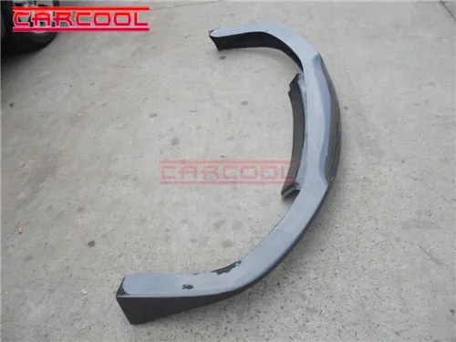 Автомобильный Стайлинг углеродное волокно передний разветвитель губ