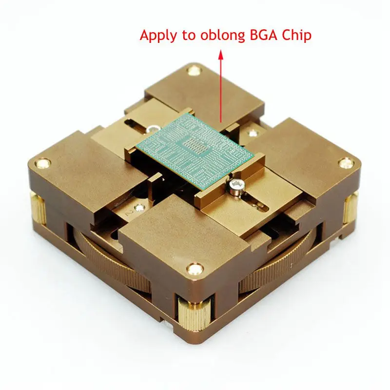 

80mm 90mm BGA Reballing Station with Magnet Auto Adjust BGA Reballing Kit Support Retangle Chips