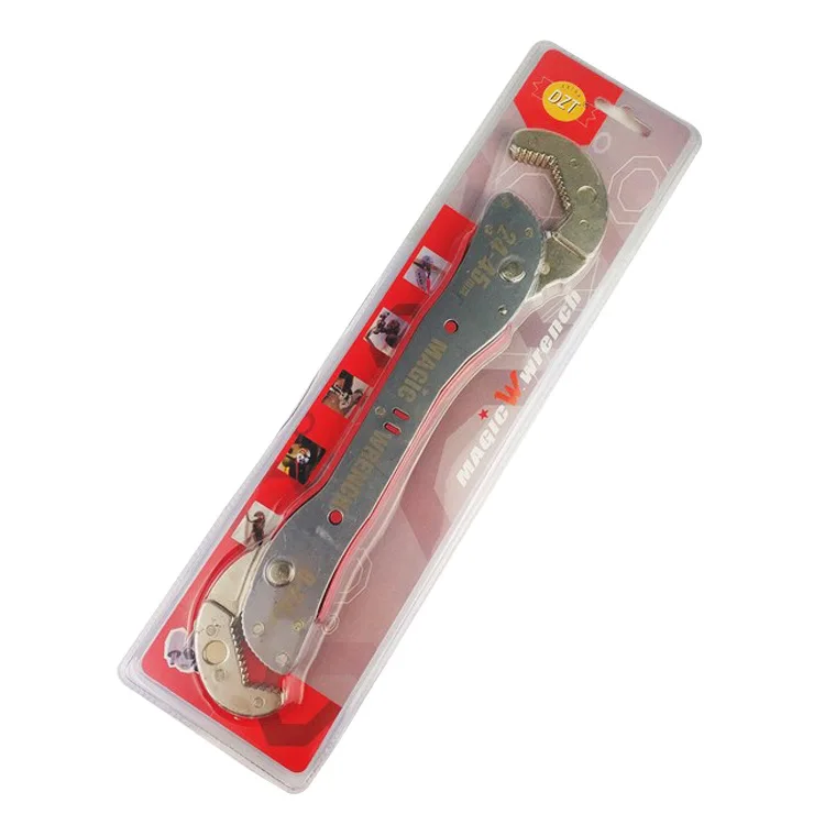 

Free shipping Magic wrench universal wrench water pipe wrench double ended wrench Surface Stainless Steel
