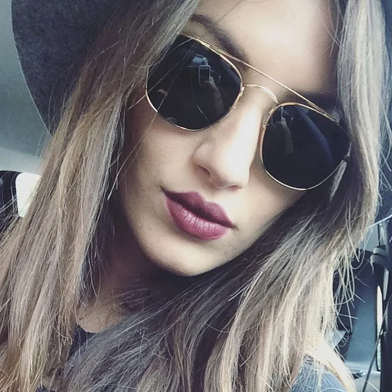 Женские Классические градиентные брендовые солнцезащитные очки Oculos De Sol UV400