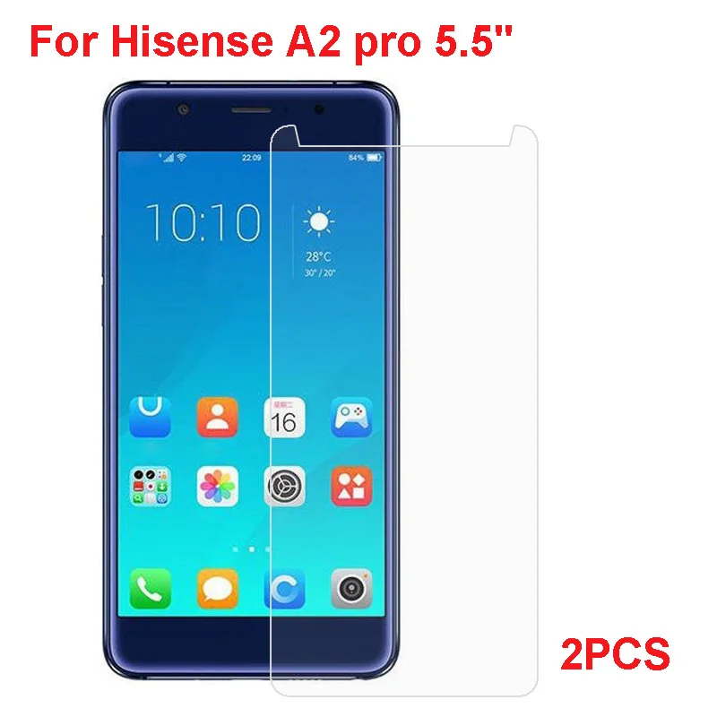 Закаленное стекло для Hisense A2 Pro 9H 2.5D Premium Защитная пленка переднего экрана A2pro 5