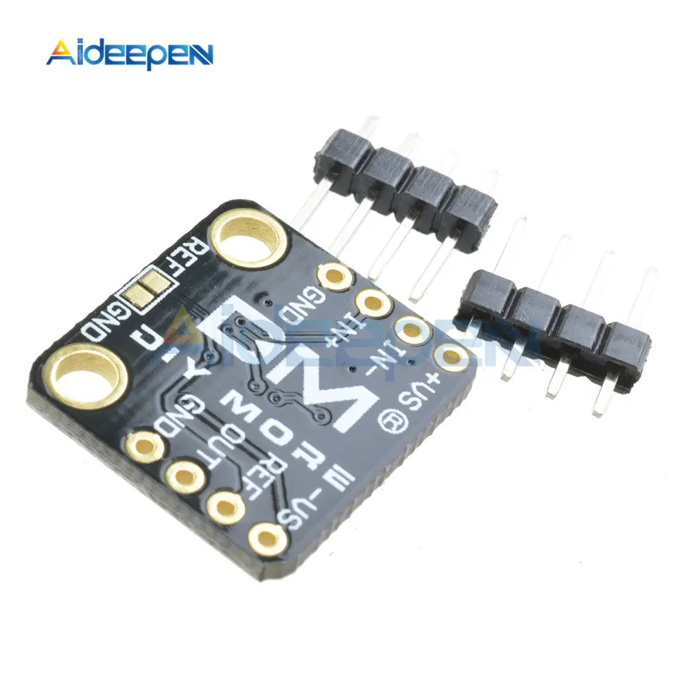 

High Accuracy AD623 Programmable Gain Instrumentation Amplifier Board Module Dual Single Power CMRR Max 200Hz Digital DIY Kits