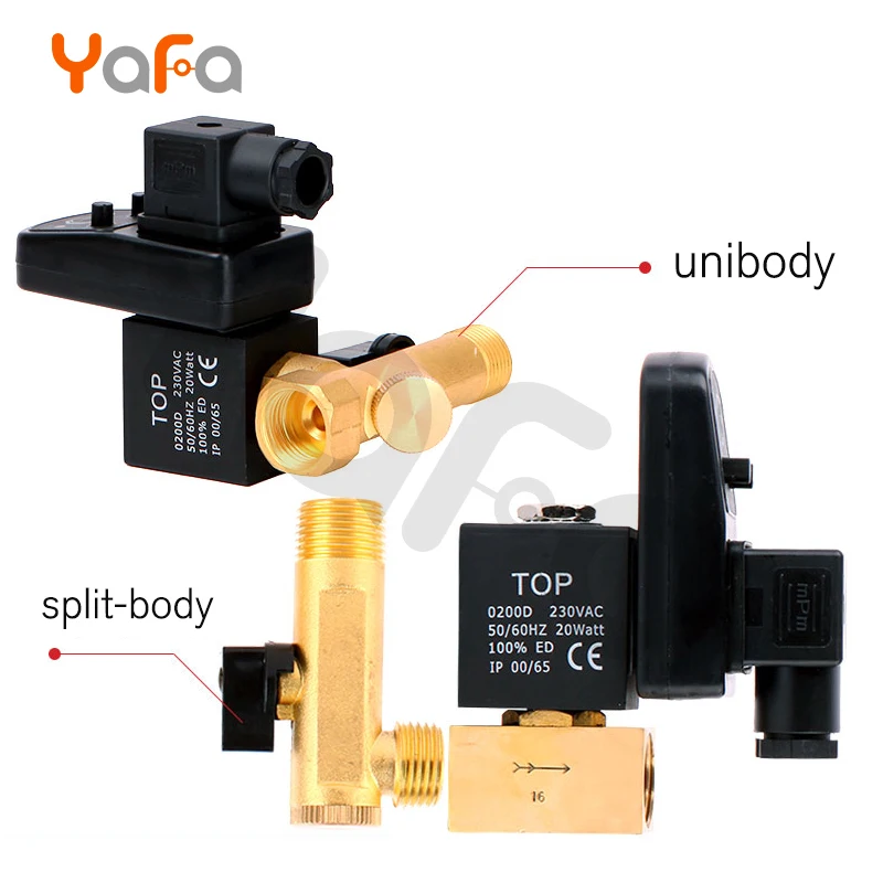 AC110V 220 V DC24V 1/2 &quotDN15 электронный сливной клапан с таймером водяной Соленоидный для
