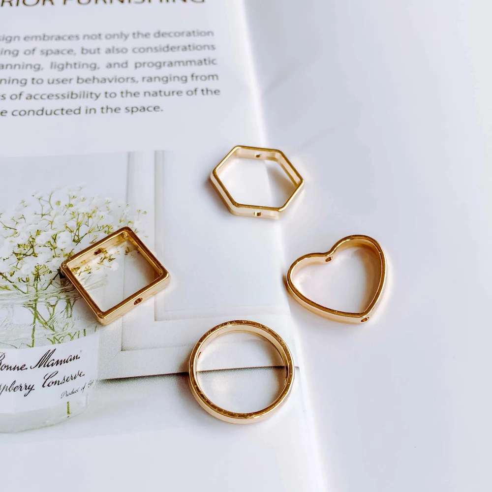 8 шт. металлические круглые бусины подвески для ювелирных изделий|Ювелирная