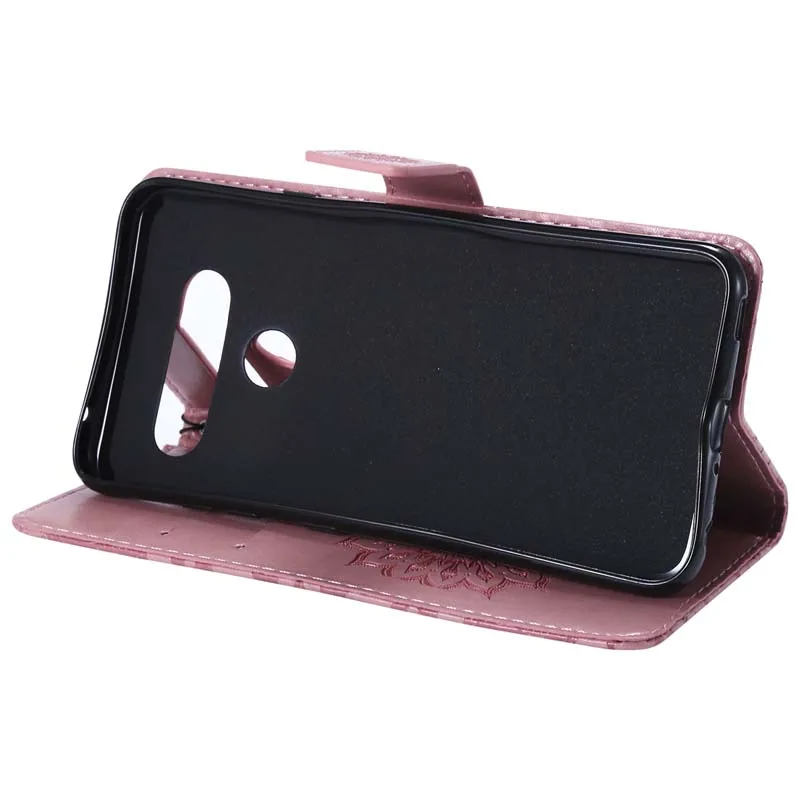 Tsimak Wallet Case For LG V40 ThinQ V405QA7 V405UA V405TAB V405UA0 Flip PU Leather Phone Cover Capa | Мобильные телефоны и
