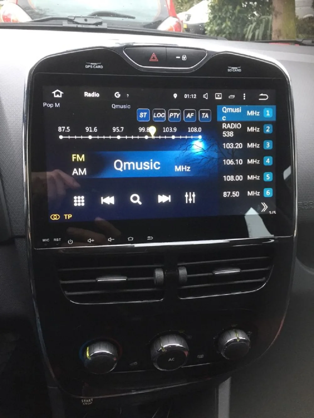Автомобильный радиоприемник CarPlay PX6 6 ядер 10 1 дюйма Android DVD GPS Bluetooth 5 0 Wi Fi легкое