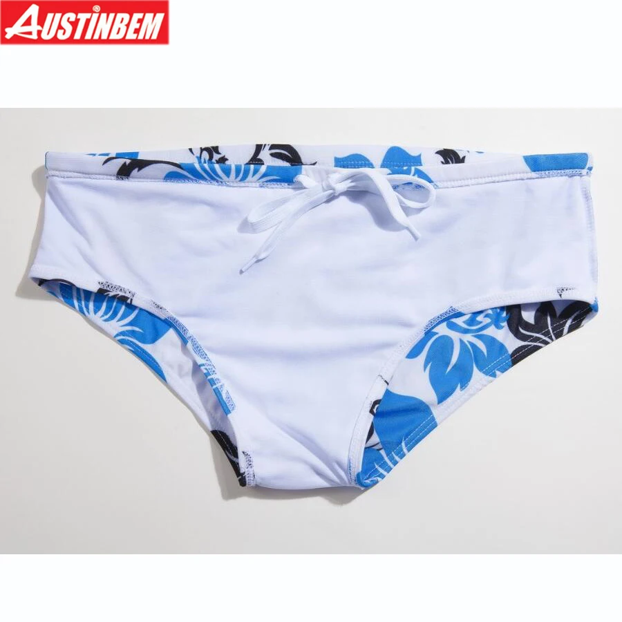AUSTINBEM синий цветочный Мужской купальный костюм спортивные мужские плавки spra с