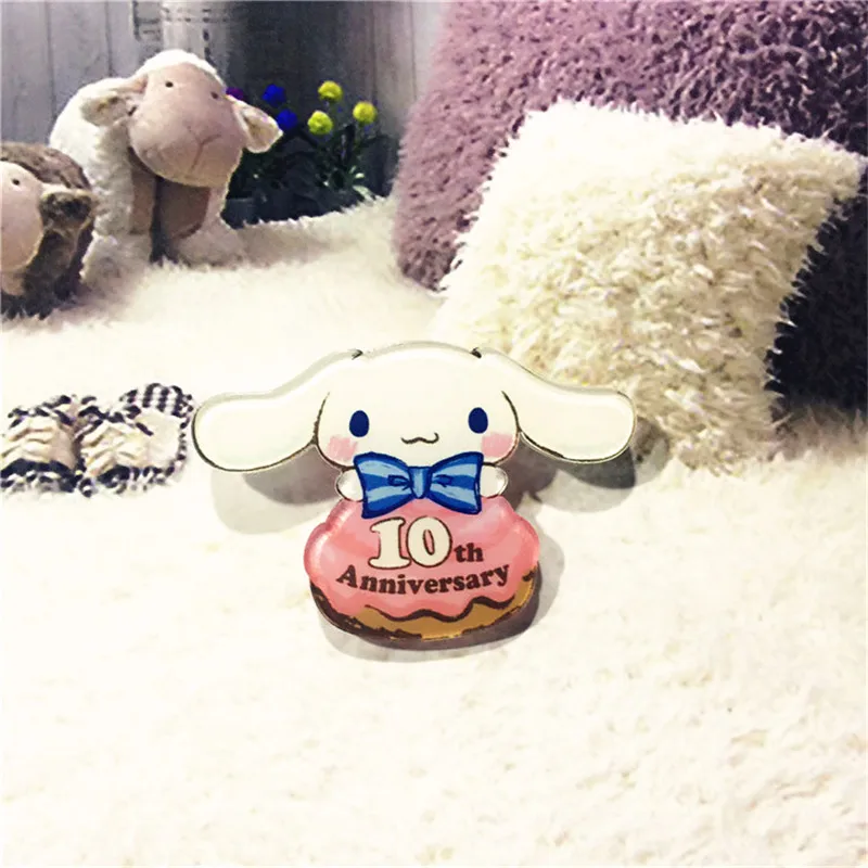 lovers Pin Cartoon Gemini Melody Brooches and Cute Lapel Pins Button Couple Badges bts accessories For student girls Trinket | Украшения и