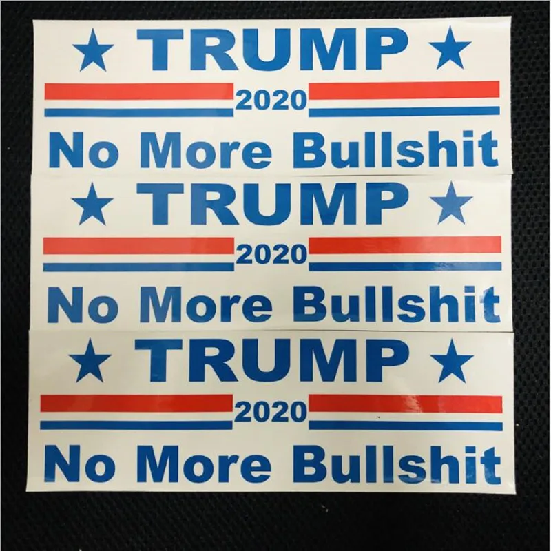 10pcs 2020 Re-Election Donald Trump For President Promises Made Kept Bumper Body Car Sticker Fashion Styling Decoration | Дом и сад