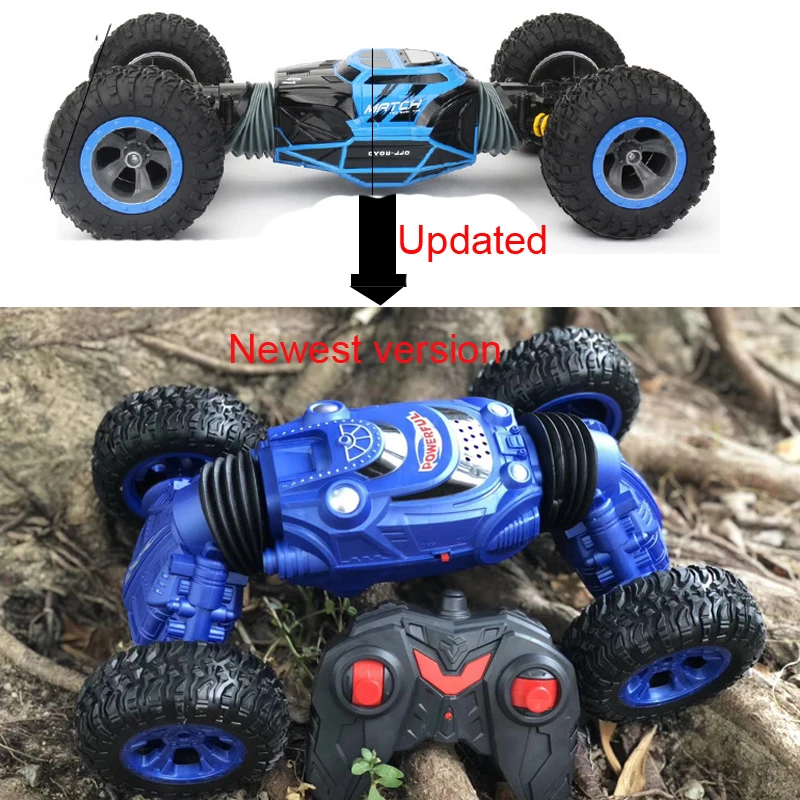 RC автомобиль 4WD грузовик весы двухсторонний 2,4 ГГц один ключ трансформация вездеход варанид скалолазание автомобиль пульт дистанционного управления игрушка