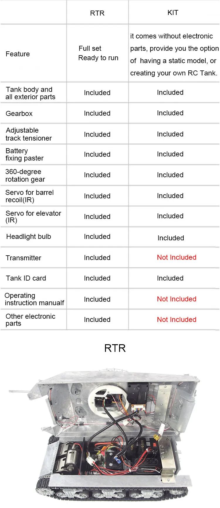 Mato металлическая модель танка готовая к запуску Металл M36B1 rc Танк Разрушитель инфракрасная версия