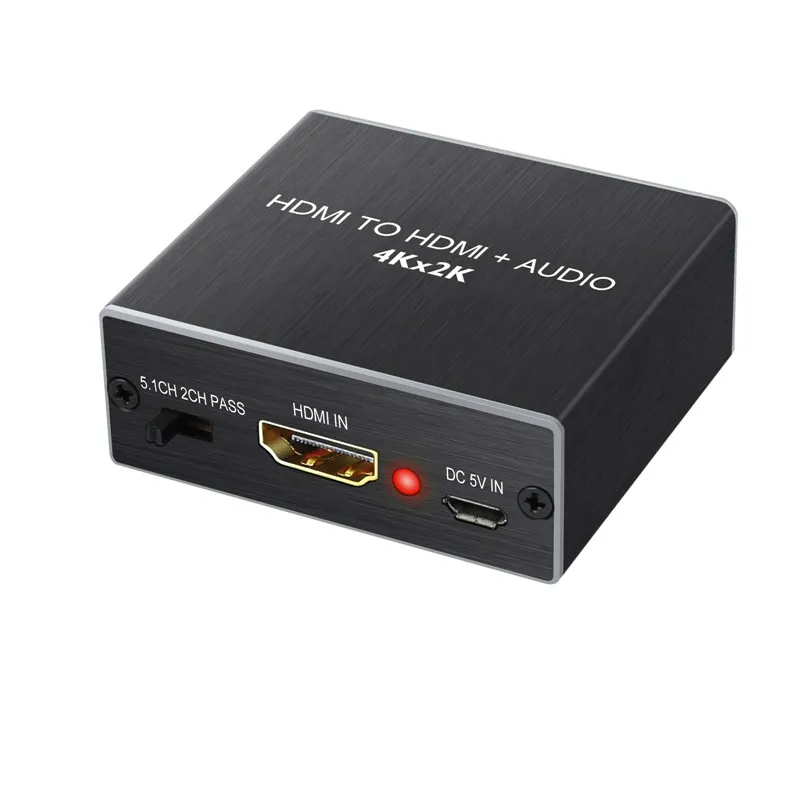 PROZOR 4K x 2K 3D HDMI совместимый аудио Аналоговый экстрактор конвертер Поддержка Pass 2CH