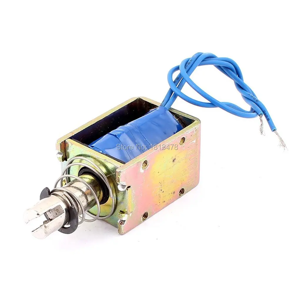 FJ-1040B нажимной Тип DIY постоянный Электромагнит магнитный соленоид 10 мм 25N DC 6В 1A |
