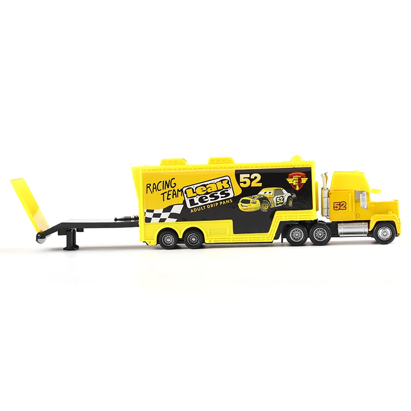 Тачки disney Pixar тачки Mack Uncle № 101 Tach O Mint Racer's Truck литая игрушка автомобиль свободный 1:55 в disney Cars3