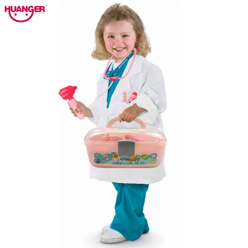 Huanger Doctor Play Набор игрушек Doctora Juguetes для детей медицинский набор Детская обучающая