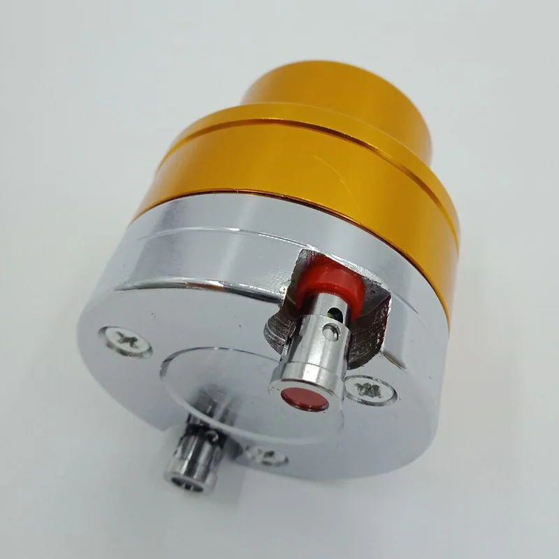 Высококачественный 2 шт./лот 1500 Вт 4Ohm автомобильный пулевидный динамик громкий динамик твитер алюминиевый акустический трубный Авто Золотой ВЧ-драйвер