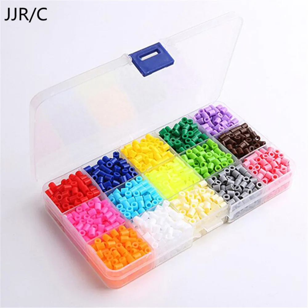 1500 шт Pegboard Хама горох бусины головоломки коробка DIY IQ Развивающие игрушки подарок