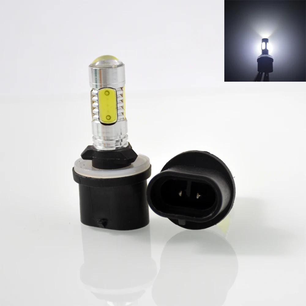 

2pcs 7.5W 880 Car led Bulb Super White Fog Light High Power Car Headlight Lamp parking Car Light Source For Audi A3 A4 Q5 Q7