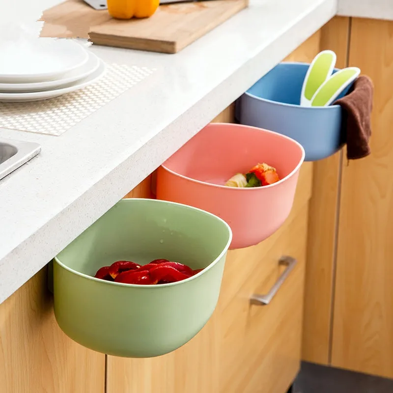 1 шт. пластиковые подвесные двери для кухонного шкафа|hanging trash|kitchen door trashcupboard trash |