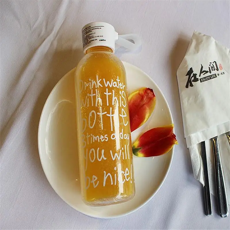 10pcs/lot Navpeak New bottle plastic water transparent creative portable cover can be customized LOGO | Дом и сад