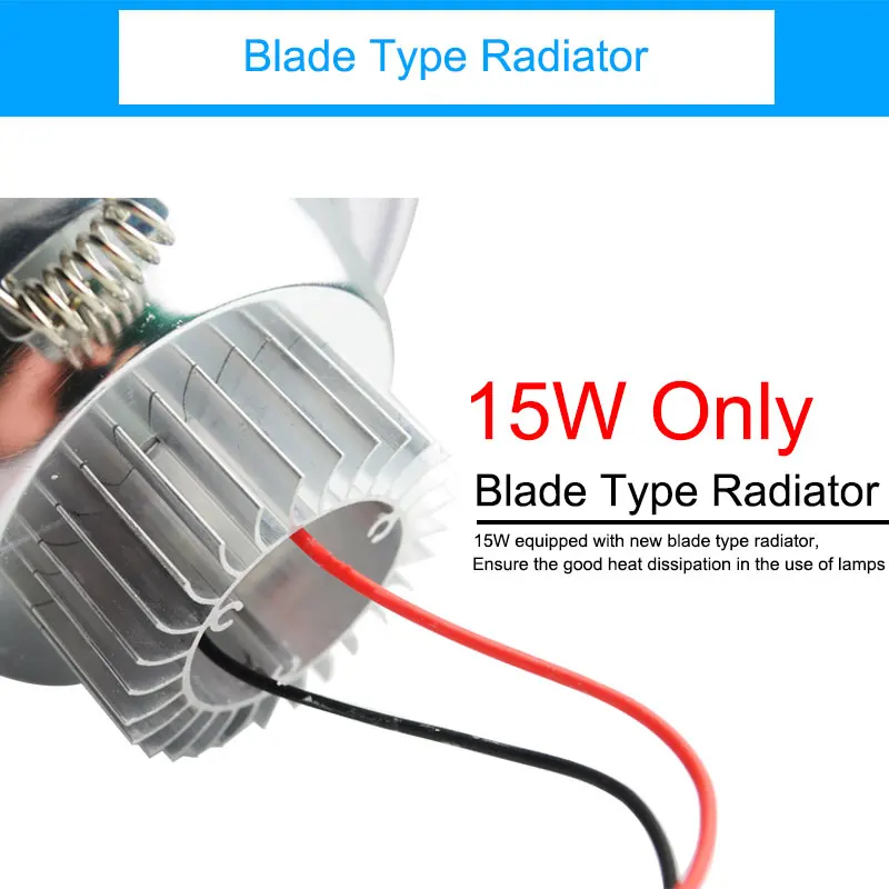 GreenEye AC85 ~ 265V Высокая Мощность светодиодный вниз светильник s потолочный SMD5730 5W 10W 15W