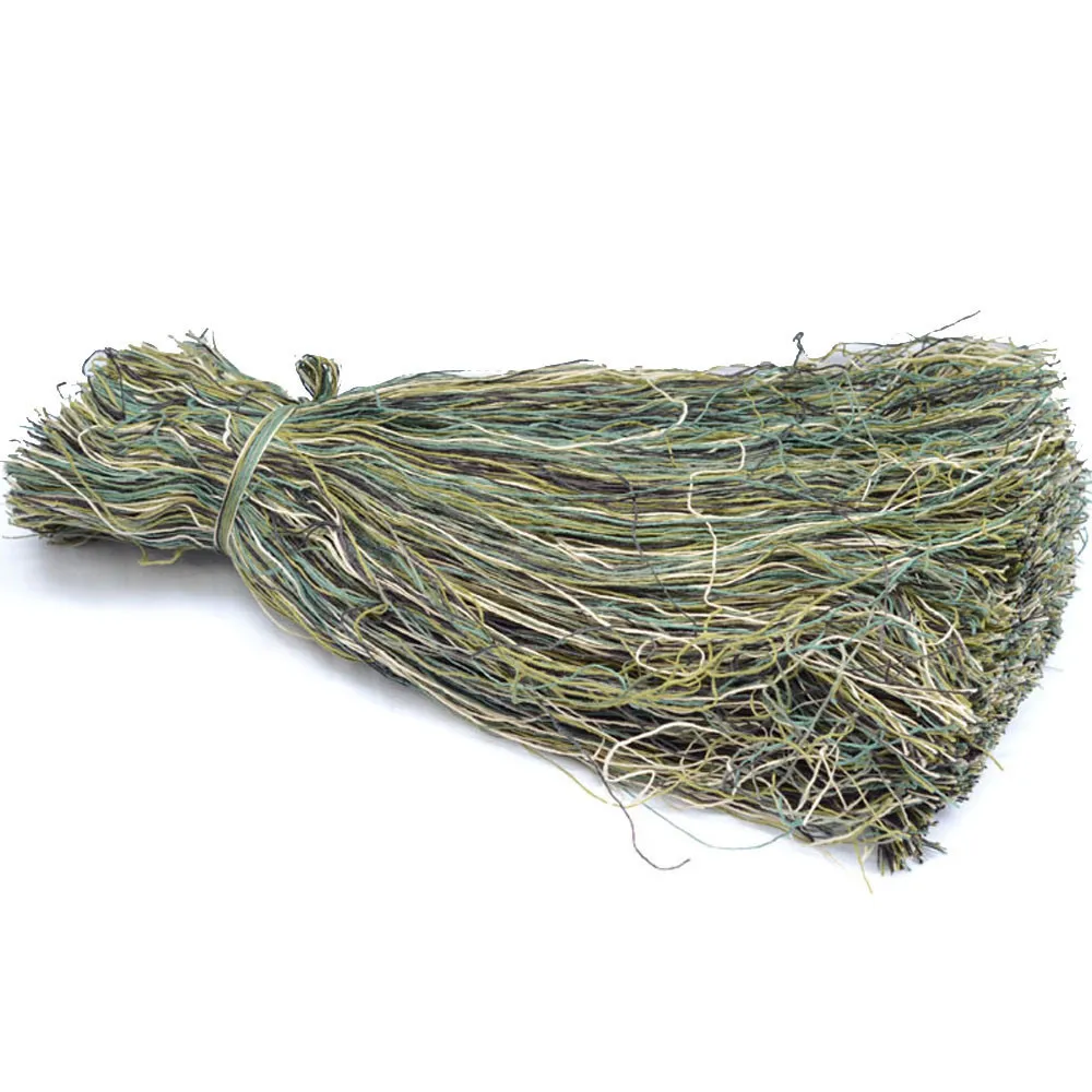 Пряжа камуфляж DIY украшения Ghillie костюм Открытый CS поле Охота Стрельба Пейнтбол джунгли пустыня боевой тактический комплект 1 сумка