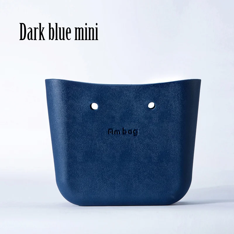 dark blue mini AMbag Obag O bag стильная мини маленькая водонепроницаемая сумка eva женская модная сумка резиновые силиконовые запасные части - Цвет: dark blue mini