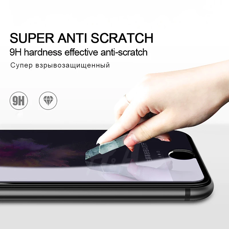 3 шт. защитных пленок для iPhone 12 11 Pro X XS MAX XR 8 6 6S 7 Plus 5 5s SE 2020 защитная пленка из