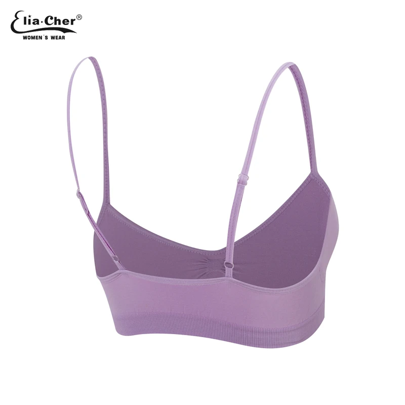 Новый большой стрейч бесшовные трикотажные бюстгальтер для девочек удобные