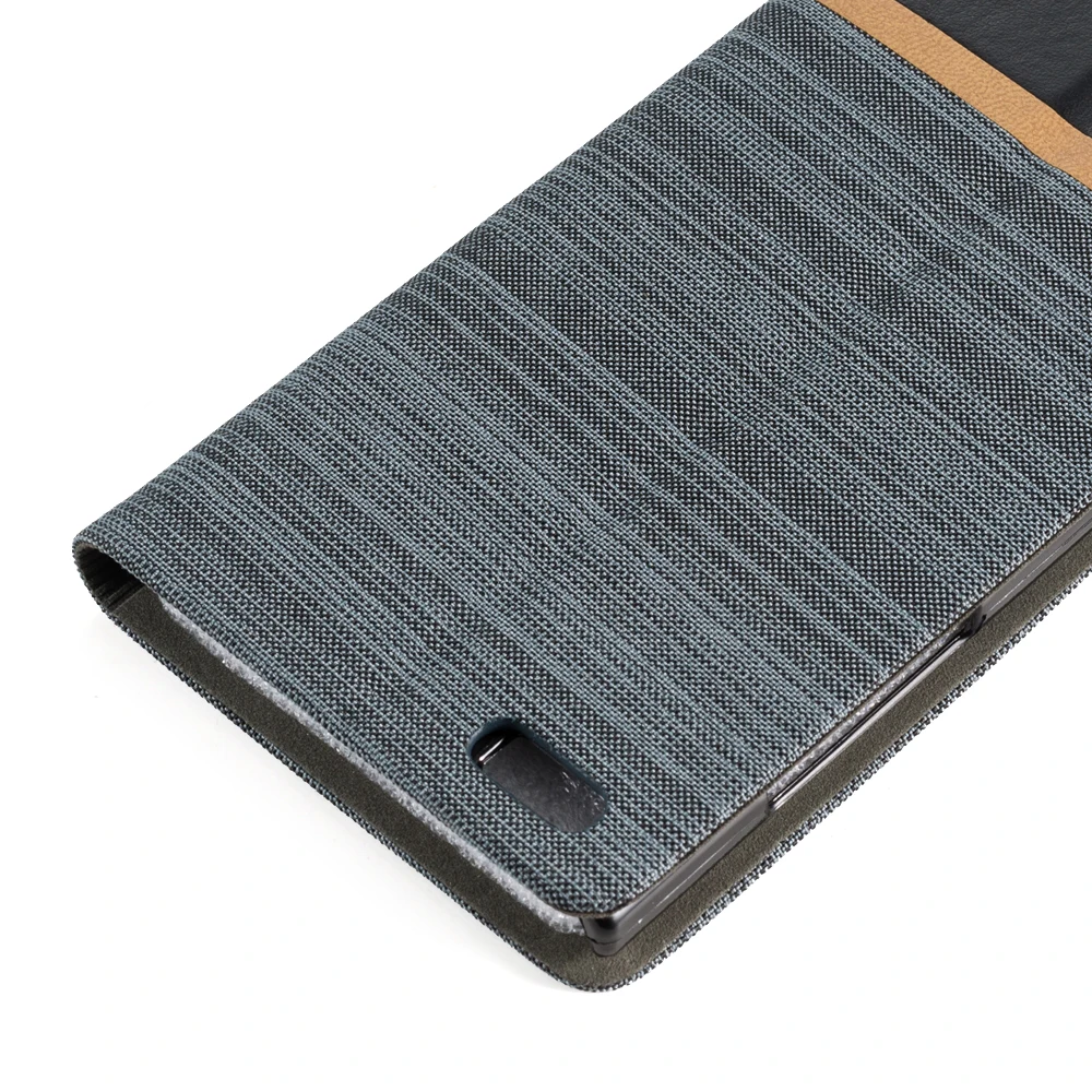 Деловой чехол из искусственной кожи для BlackBerry Leap флип BB слот карт книги мягкий