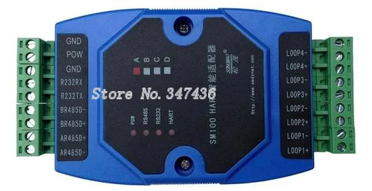 Конвертер протокола HART, HART в RS485, MODBUS в 232HART(SM100-B
