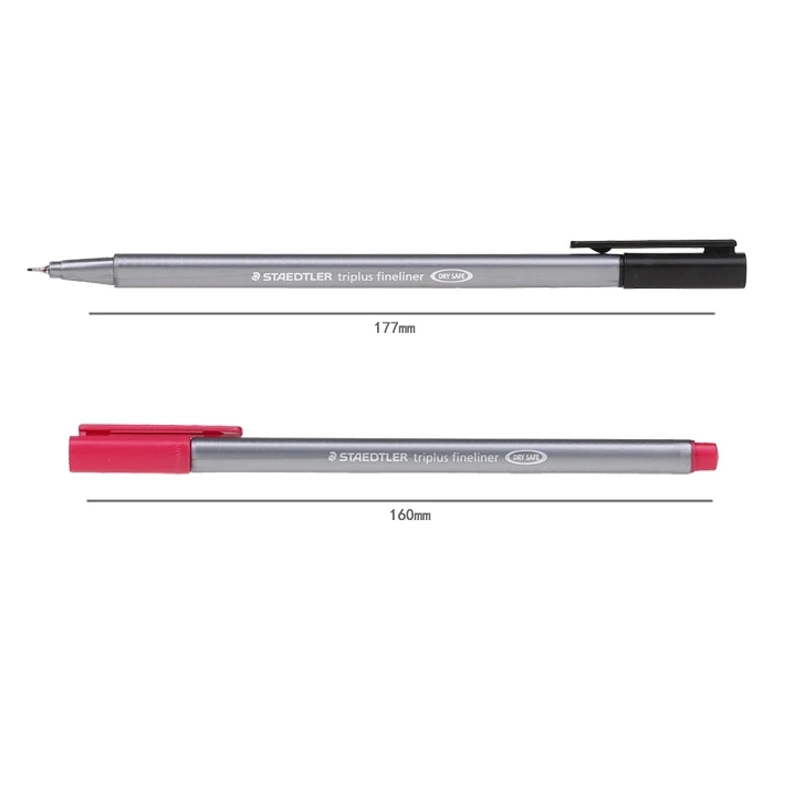 Staedtler Triplus Fineliner 334 черный тонкий наконечник фетровый 0 3 мм цветной маркер ручка
