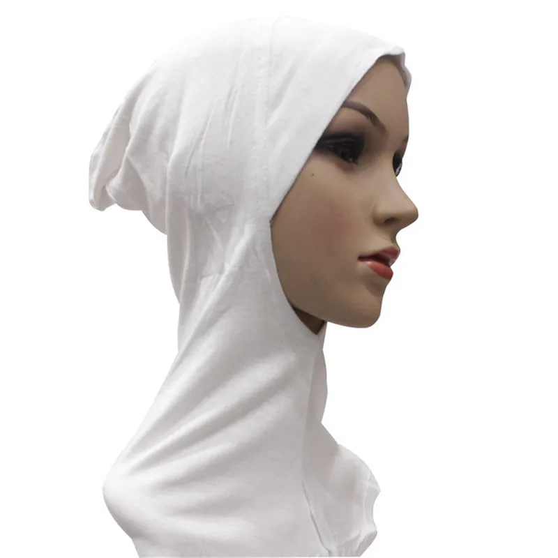 99 Женский хлопковый сплошной мусульманский головной платок, шали и палантины из пашмины, женский платок из вискозы, макси-хиджаб - Цвет: 99