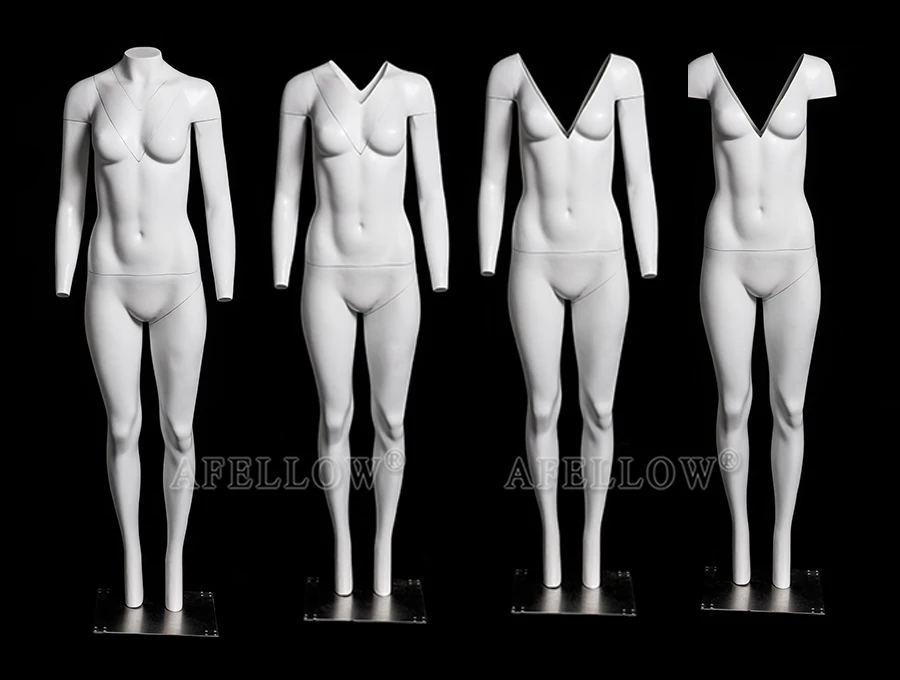 Popular Store Window Disply Fiberglass Ghost Invisible Mannequin Deep V Neck Removable Model GH 01 | Дом и сад