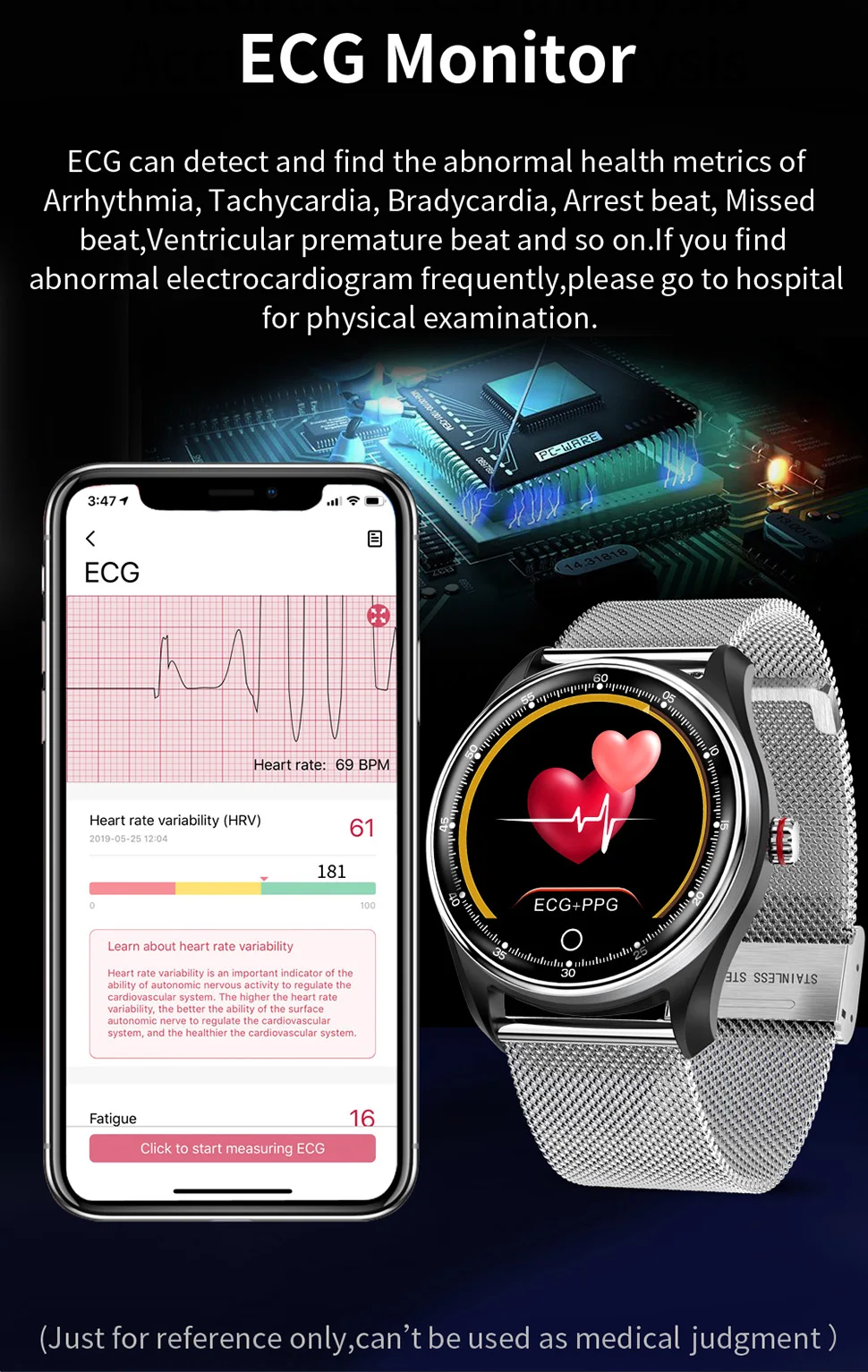 Hamswan MX9 ECG+ PPG Смарт-часы с сенсорным экраном HRV отчет сердечного ритма кровяное давление IP68 Водонепроницаемые Смарт-часы для плавания для мужчин и женщин