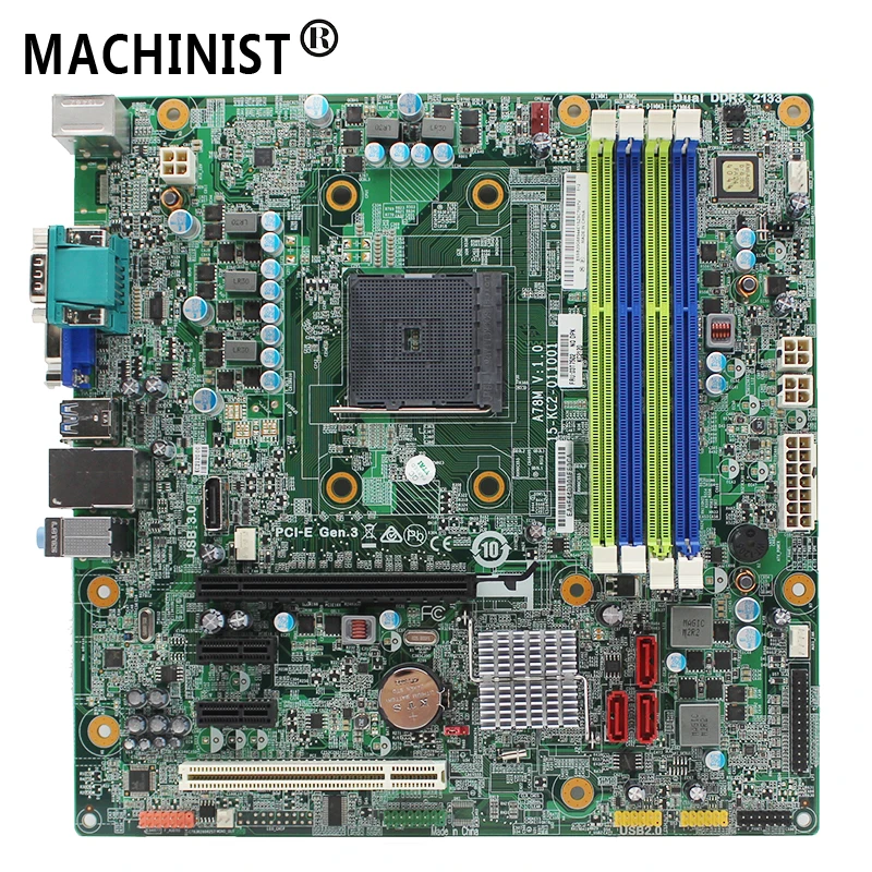 Материнская плата для настольного компьютера Lenovo Thinkcentre M79 A78M V: 1 0 MB FM2 + 15 KC2 011001