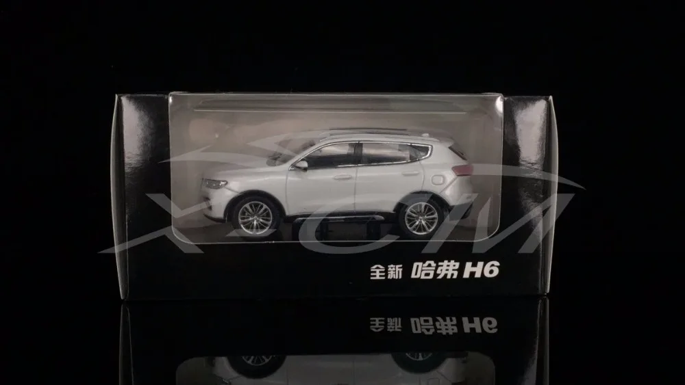 Литая под давлением модель автомобиля Great Wall все новые Haval H6 1:43 может оттягивать