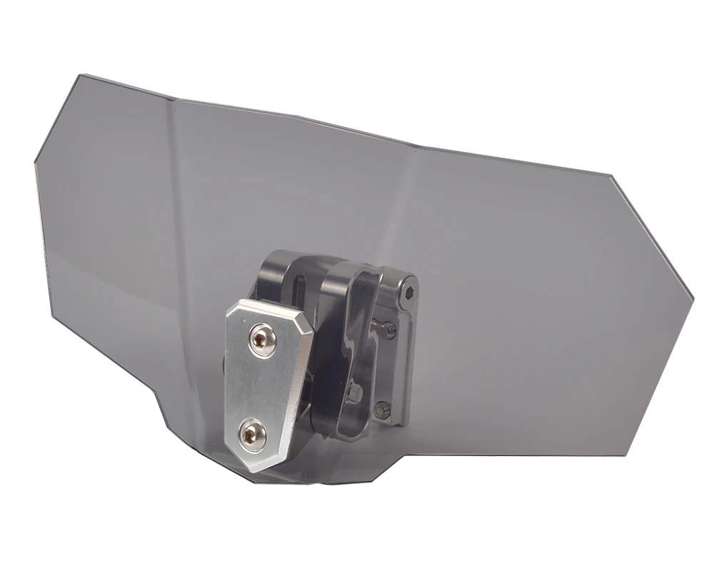 

Adjustable Touring Wind Deflector Windshield Variable Spoiler Smoke Windscreen Spoiler Air Deflector