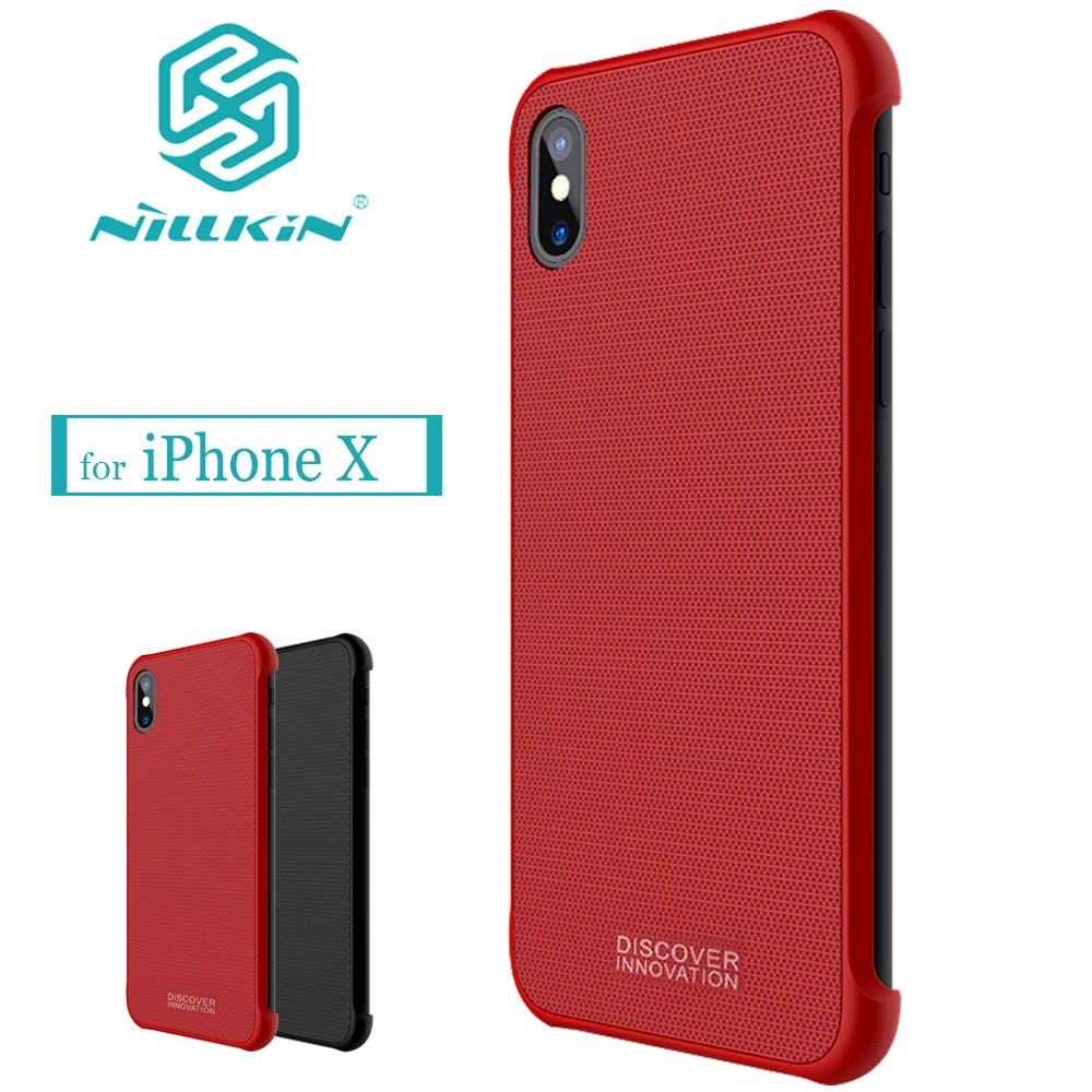 Nilkin для iphone х чехол Nillkin закаленное магнит жесткий Пластик PC Магнитная телефона защитная задняя В виде ракушки чехол для Apple Iphone X