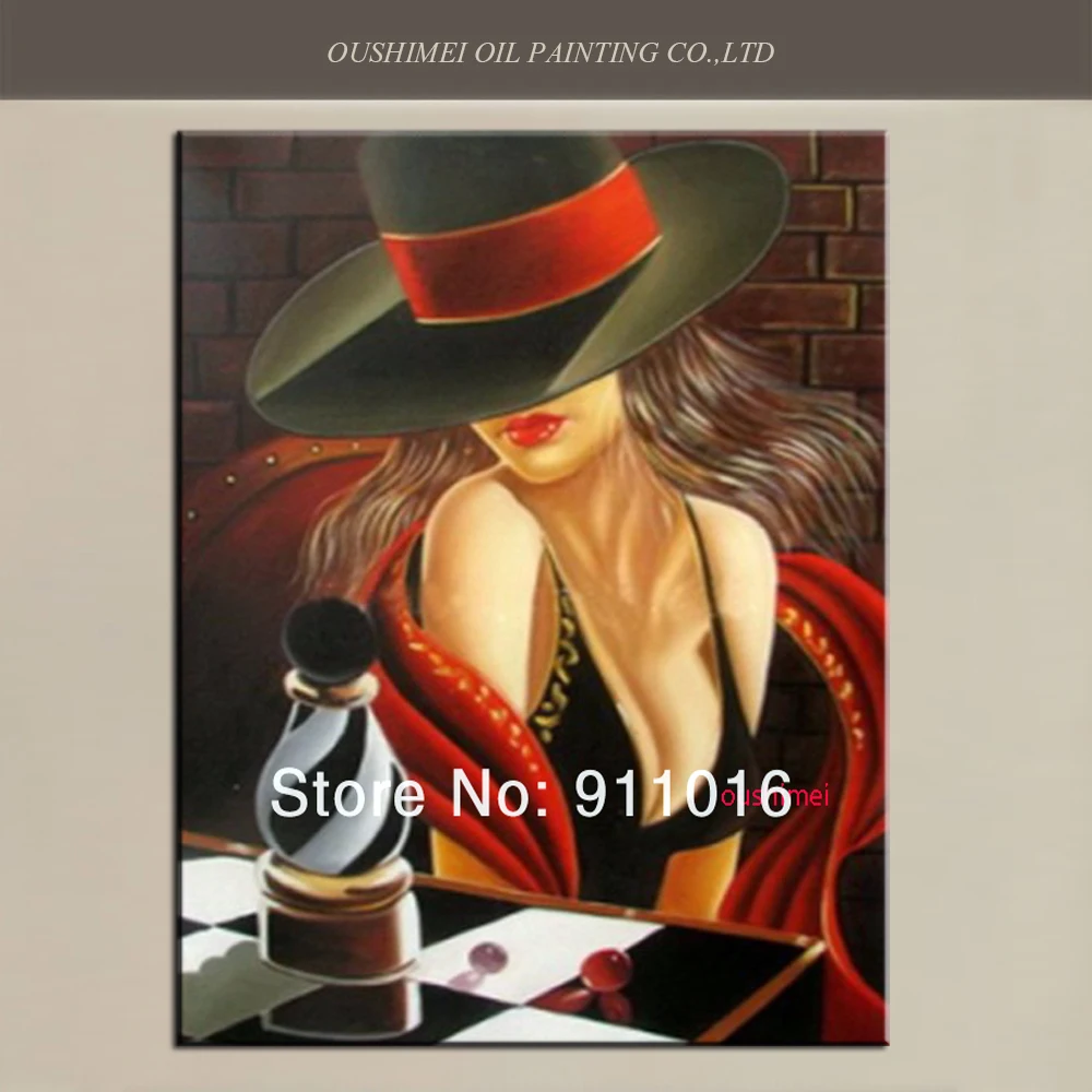 Ручная роспись подвесная картина домашний декор Современная маслом