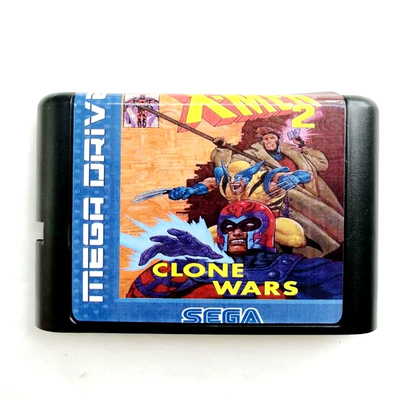 Карта памяти X Man 2 16 бит MD для Sega Mega Drive SEGA Genesis Megadrive | Электроника
