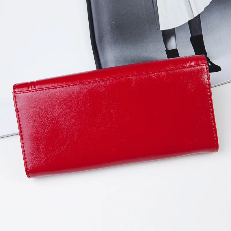 Бесплатная доставка Горячий красный клатч HASP дизайнер кошелек Для женщин