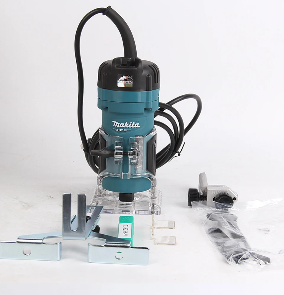 Фрезерный станок Makita M3700B деревообрабатывающий 530 Вт скорость 35000 об/мин резьба по