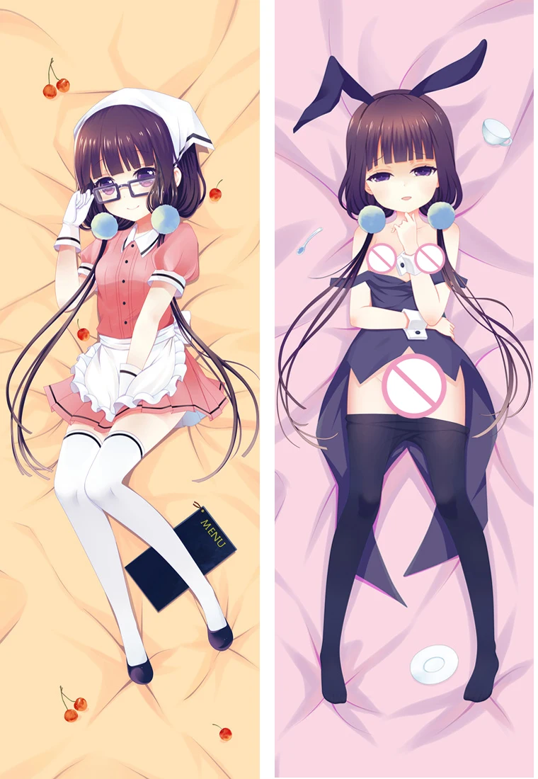 Наволочка с аниме смешанные персонажами сексуальная девушка Sakuranomiya Maika otaku Dakimakura